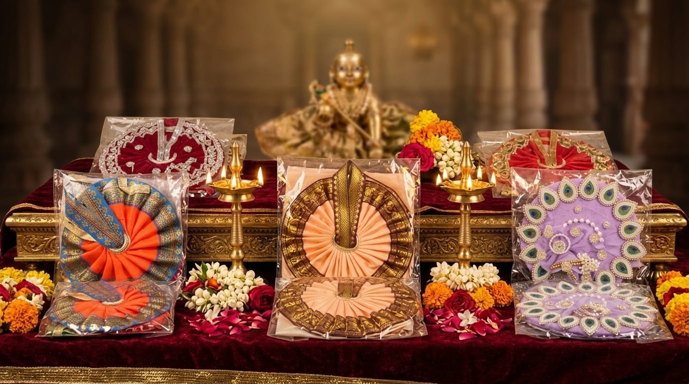 Laddu Gopal Handcrafted Poshak Collection